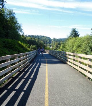 The Cushman Powerline Trail