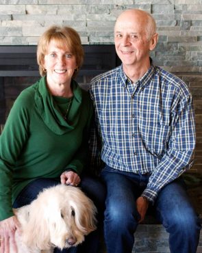 Maureen and Don Todd with Annie