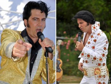 Danny Vernon's "Illusion of Elvis" plays Sunday at 5:30 during the Geoduck Festival (Photo by Joyce Bosley)