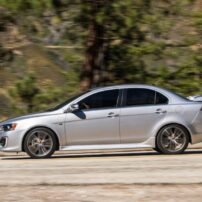 The 2016 Mitsubishi Lancer is an agile, handsome compact sedan that can be equipped with AWD.