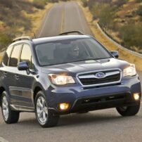 The 2016 Subaru Forester 2.5i is a compact SUV that behaves more like a station wagon and that