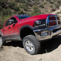 The 2016 Ram Power Wagon is incredibly capable in rugged off-road situations.