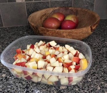 chopped-apples