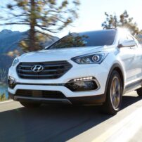 The 2017 Hyundai Santa Fe Sport is a handsome 5-passenger SUV with excellent road manners.