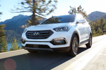 The 2017 Hyundai Santa Fe Sport is a handsome 5-passenger SUV with excellent road manners.