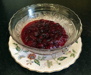 Cranberry sauce