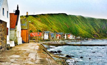 Crovie, historic seaside village in Scotland