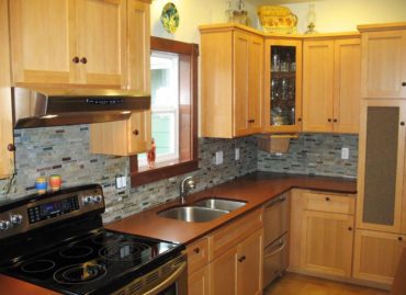 PaperStone kitchen counter in Leather (Photo courtesy Panel Tech)