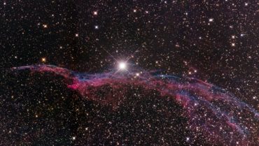 Witch's Broom star cluster (Photo courtesy Steve Ruhl, Bainbridge Astronomical Association)