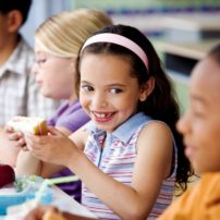 Kids Eating School Lunch (Photo courtesy Getty Images)