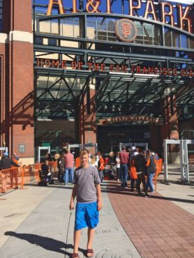 AT&T Park, home of the San Francisco Giants