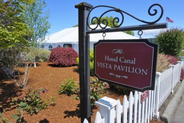 The Hood Canal Vista Pavilion in Port Gamble