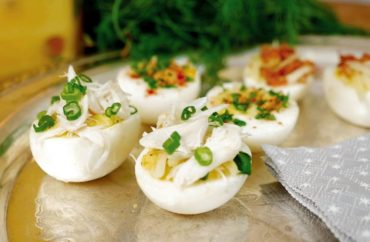 Holiday Deviled Eggs