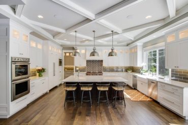 Classic white kitchen (Photo by Matthew Witschonke)