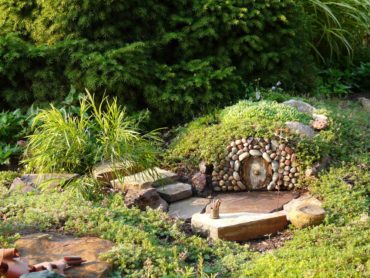 One of the hobbit houses