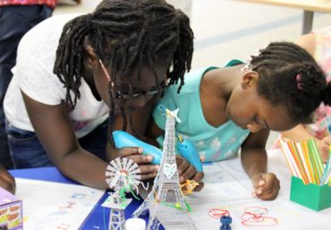 Camp Create participants got to showcase some of the things the made, including with 3-D printing. (Photo courtesy Lia Burbridge)