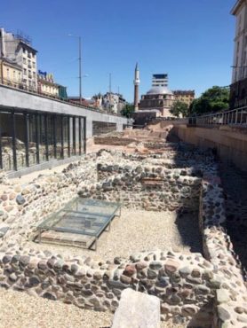 Roman ruins discovered in 2012 underneath the city of Sofia