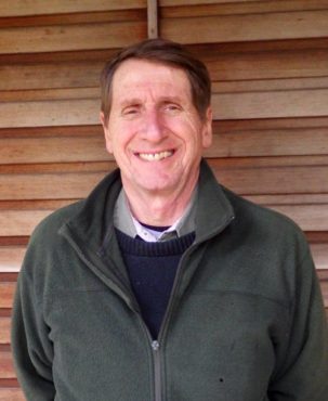 Bob Braid, caretaker of the Japanese Garden (Photo courtesy Darren Strenge)