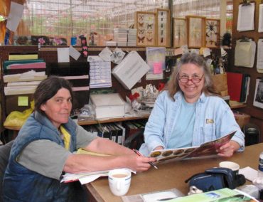 Marilyn Davis and Cheryl Pelkey, owners