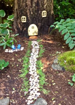 Nina Dreyer's fairy garden