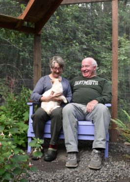 Lynn and Jim McIntyre enjoying time with Tresco