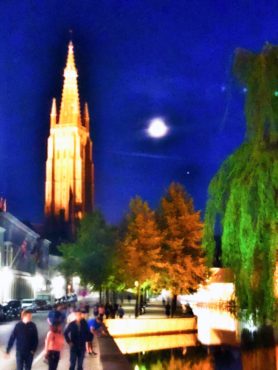 Moonlight over Brugge