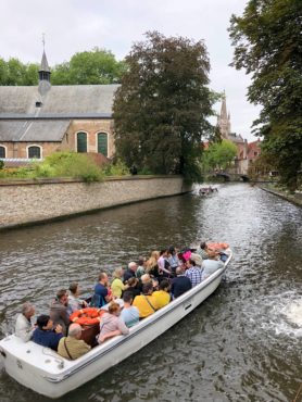 Boat cruise on the inner canal