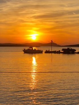 Sunset in Antiparos