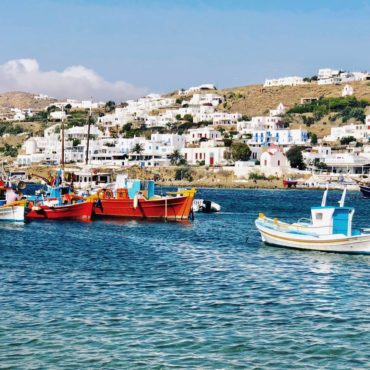 Mykonos harbor