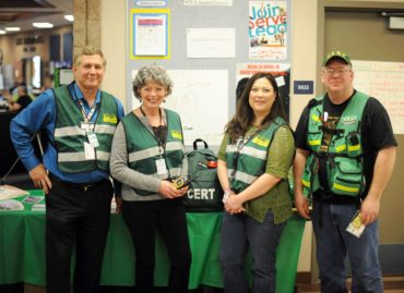 CERT volunteers at WSSEF