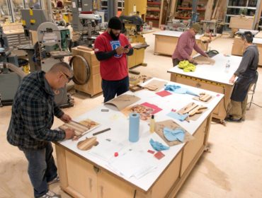 Woodworking studio