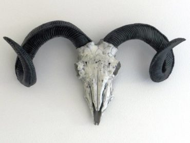 "Skull" by Kathy Mitchell of Erthwerks