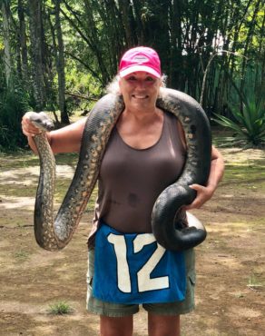 Making friends with an anaconda