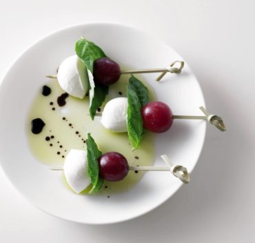 Grape Caprese Salad Hors d' Oeuvres