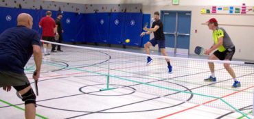 Indoor court in Anacortes (Photo courtesy Richard Walker)