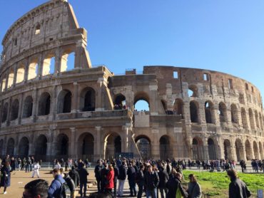 The Colosseum, the most iconic structure from Ancient Rome
