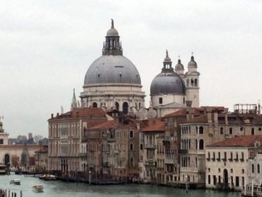 One of many large domed churches in Venice