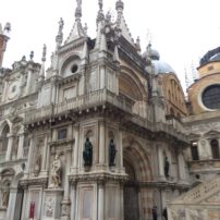 One of many cathedrals in Venice