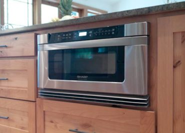 Microwave drawer (Photo courtesy A Kitchen That Works, LLC)