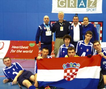 Croatian Special Olympics soccer team