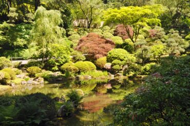 The Portland Japanese Garden is a favorite place to visit.