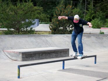 James Lund at South Kitsap Skatepark