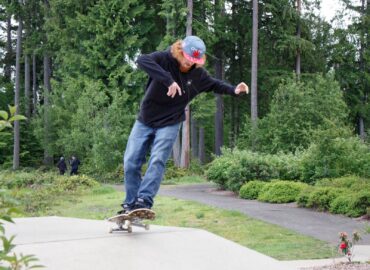 Skylar says he’s been on a board since he could walk.