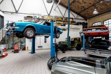 classic car garage