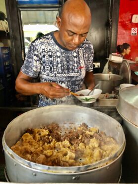 Dumplings in Port Louis Chinatown
