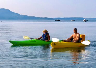 Kayaking on Hood Canal, Seabeck