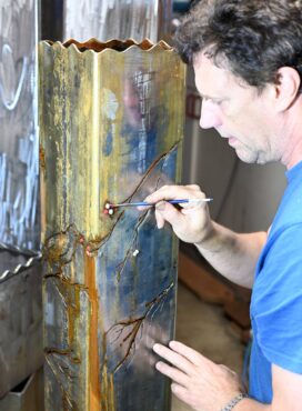 Metal artist Rob Satterwhite (Photo courtesy Dinah Satterwhite)