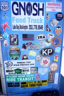 Gnosh Food Truck, Lakebay