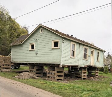 Original guest house lifted