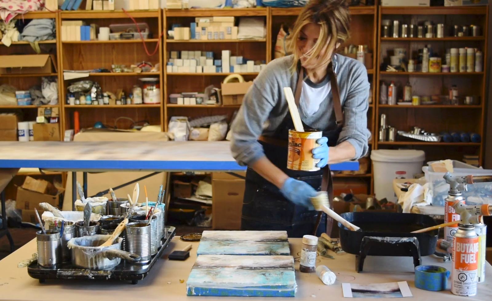 WSMAG.NET | Theresa Stirling's New Beeswax Painting Workshops ...